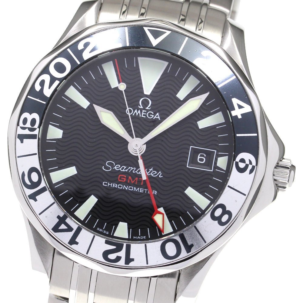 保障できる】 GMT 50周年記念モデル シーマスター300 【OMEGA】オメガ