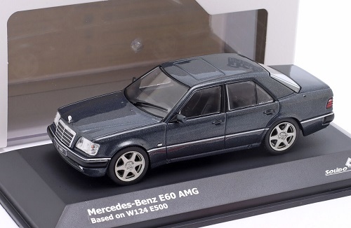 ソリド 1/43 メルセデスベンツ・E60 AMG based E500 W124 anthracit