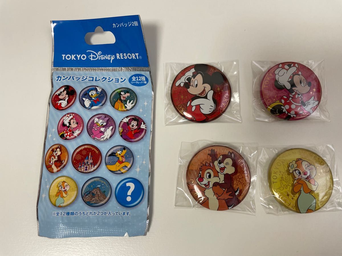 東京ディズニーリゾート カンバッジコレクション ランダム缶 東京ディズニーリゾート カンバッジコレクション ランダム缶