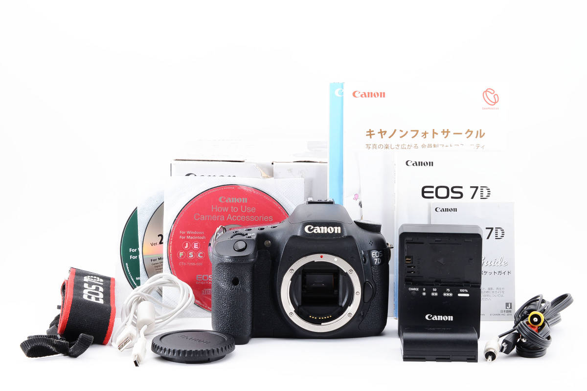 新品同様 キャノン Canon EOS #2574Y2JL16-2 デジタルカメラボディ 7D