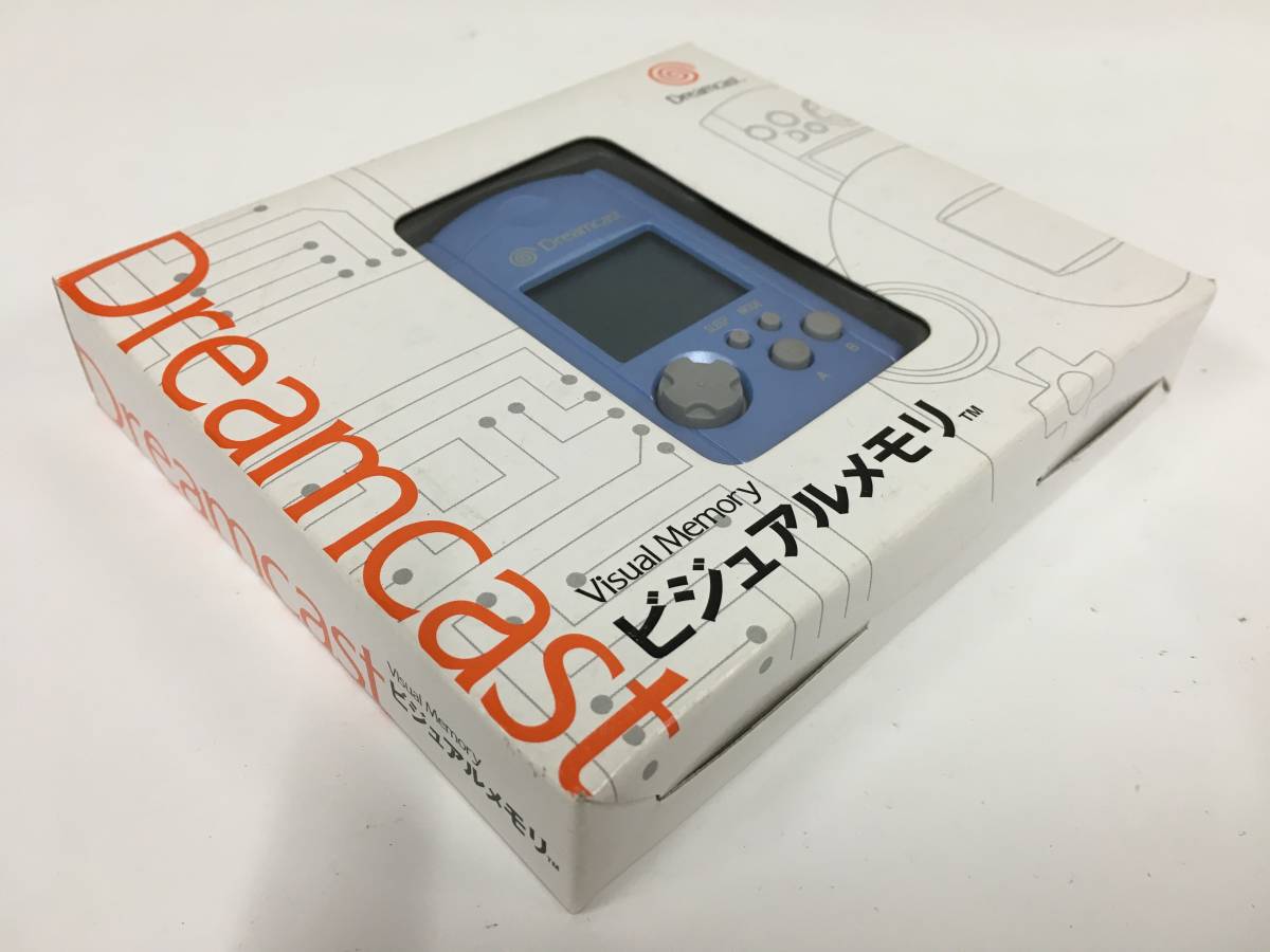 ★☆Z056 未使用品 DC ドリームキャスト ビジュアルメモリ パールブルー ドリームキャストダイレクト専売☆★_画像3