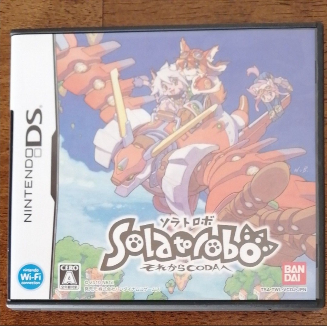大人気 【DS】 Solatorobo(ソラトロボ) それからCODAへ [通常版