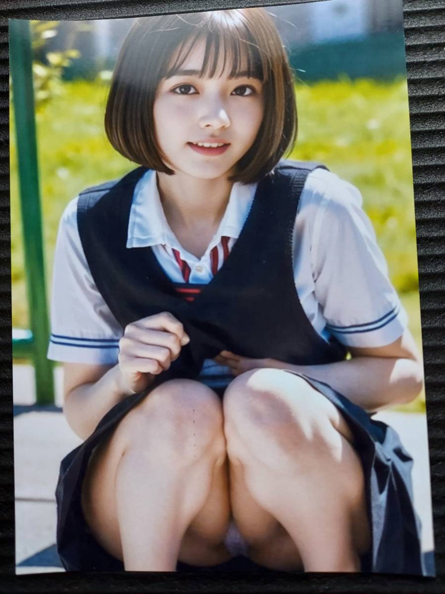 匿名配送【現品限り】美女・美少女２Lサイズ写真３枚セット G125_画像2