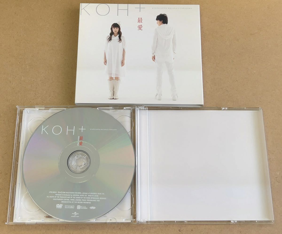 送料無料☆KOH＋(柴咲コウ×福山雅治)『最愛』初回限定盤CD＋DVD☆スリーブケース☆美品☆3122_画像4