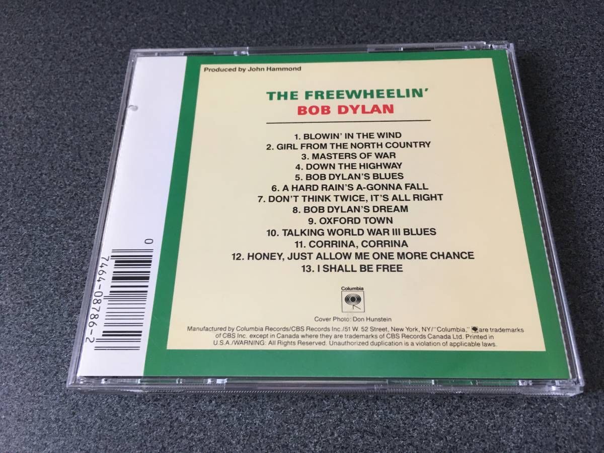 ★☆【CD】The Freewheelin' ボブ・ディラン Bob Dylan☆★_画像2