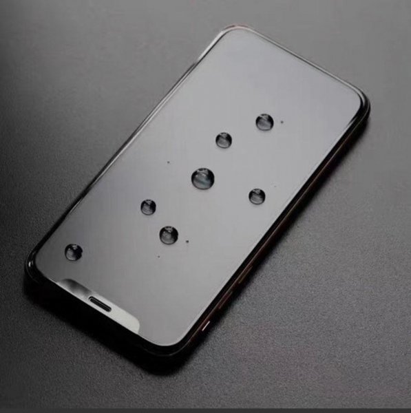サラサラタッチ【iPhone11】9D全画面ガラスマットフィルム　アンチグレアタイプ　撥水加工
