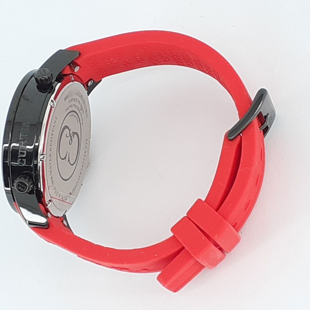 カーティスアンドコー WORLD 3 TIME ZONE SUW42R-B クォーツ メンズ 腕時計 CURTIS&CO ◆3105/高林店 ST_画像7
