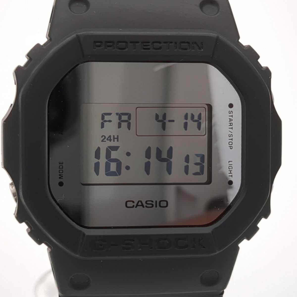 カシオ　G-SHOCK　DW-5600BBMA　ミラーダイヤル　クォーツ　ラバー　メンズ　腕時計　中古　◆3111/藤枝インター店