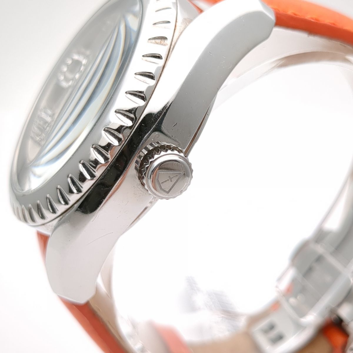 ICE TEK SPINNER 1 SW1.01-ST 31301 レザーベルト 日本製マイクロベアリング クォーツ 腕時計 スピナー アイステック ◆3109/宮竹店の画像5