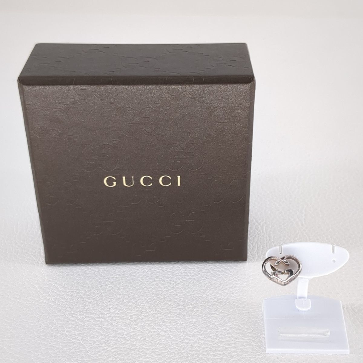 リアル シルバー インターロッキング ピアス グッチ GUCCI ☆ SV925