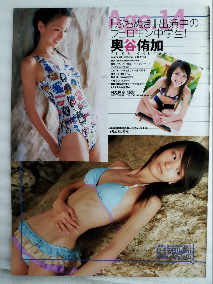 【満島ひかり 奥谷侑加 MARI 澤木律沙 小向美奈子 海保恵美】 雑誌 切り抜き ９ページ分 ビキニ 水着 グラビア 9P 下村真理_画像2