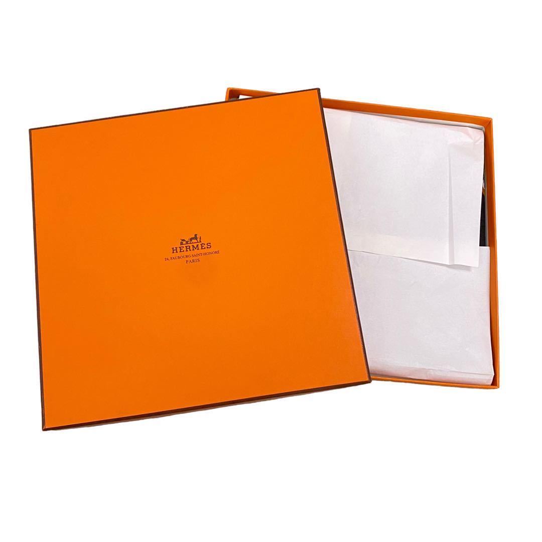 1スタ 1円スタート 極美品 箱有 HERMES エルメス カレ90 シルク