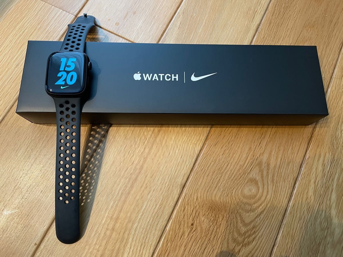 Apple Apple Watch Nike Series GPSモデル 45mmミッドナイトアルミニウムケースMKNC3JA｜PayPayフリマ