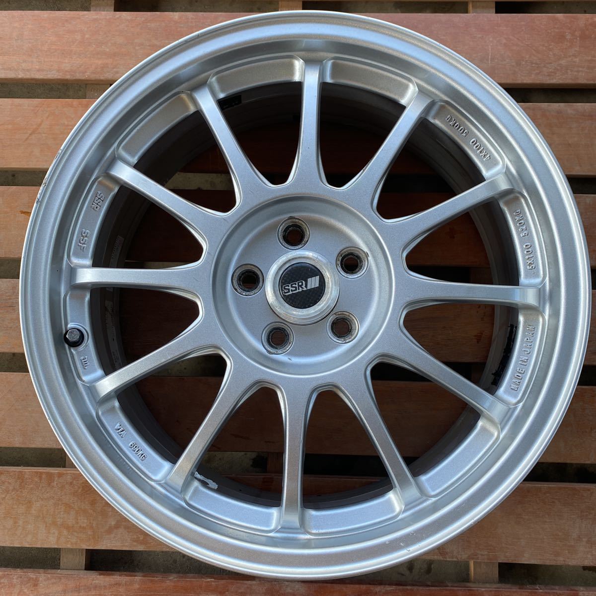 SSR SPEEDSTAR TYPE-F SSF製法 アルミ ホイール 17インチ 17×7.5J PCD