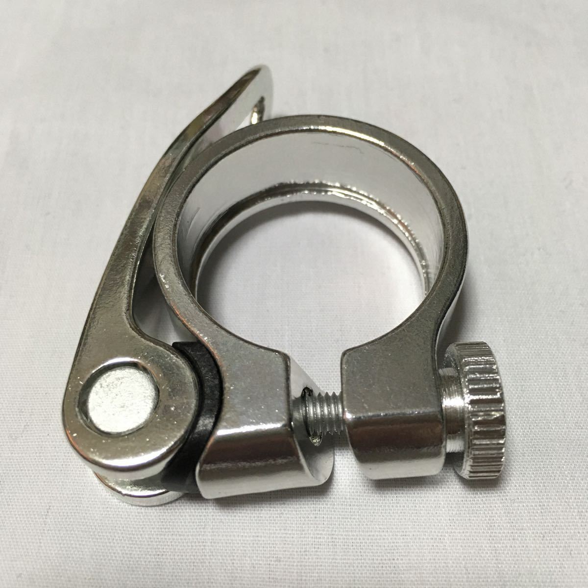 * new goods!! bicycle light weight aluminium QR sheet clamp φ31.8mm for silver *