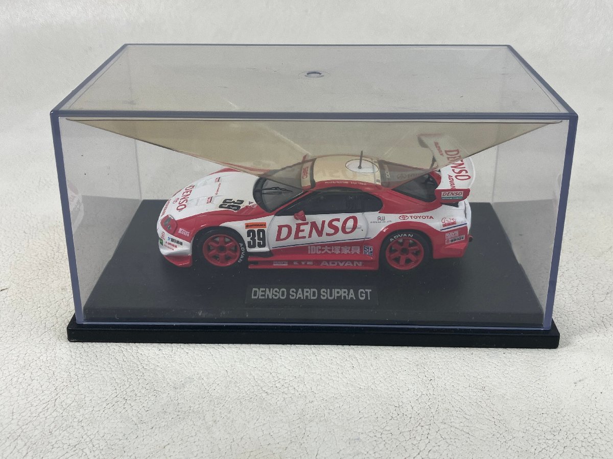 【未使用】1/43 MTECH エムテック エポック社 1/43 トヨタ デンソー スープラ GT DENSO SARD Supra GT ミニカー JULKO_画像1