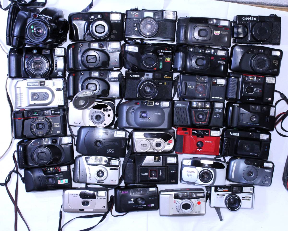 ☆コンパクトカメラ☆CANON OLYMPUS NIKON PENTAX MINOLTA ジャンク
