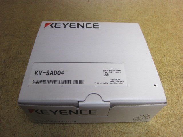 保管品 KEYENCE キーエンス 高速アナログ入力ユニット KV-SAD04 プログラマブルコントローラ KV-8000 シリーズ 初期不良保証 A3_画像9