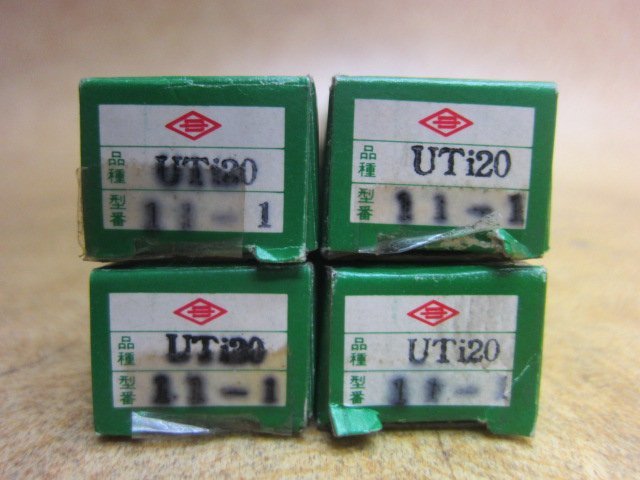 送料無料 未使用品 第一ツール ダイヤチタニット付バイト UTi20 11-1 4本セット ダイヤチタニット バイト 旋盤 旋盤刃物 刃物 切削 A10_画像10