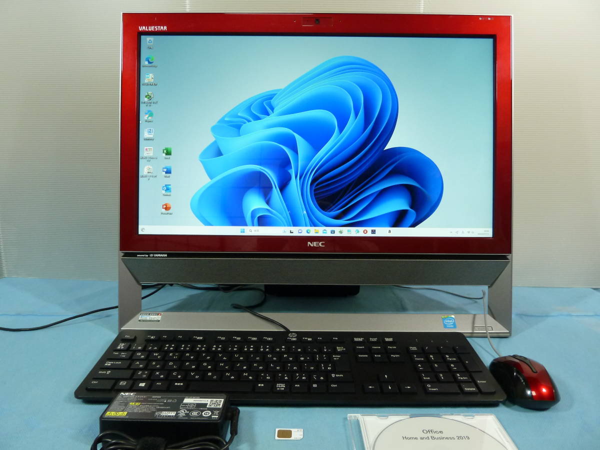 美品快速SSD Win11 Office テレビ機能NEC VALUESTAR VS370/SSR 8GB/SSD