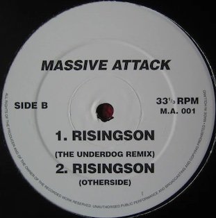 試聴あり★同梱可★Massive Attack - Risingson [12”]Mad Professor Remix収録！ブレイクビーツブリストル_画像1