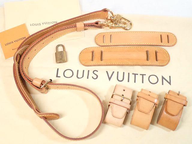 7012 A 正規品 LOUIS VUITTON ルイヴィトン/ヌメ革 部品等10点