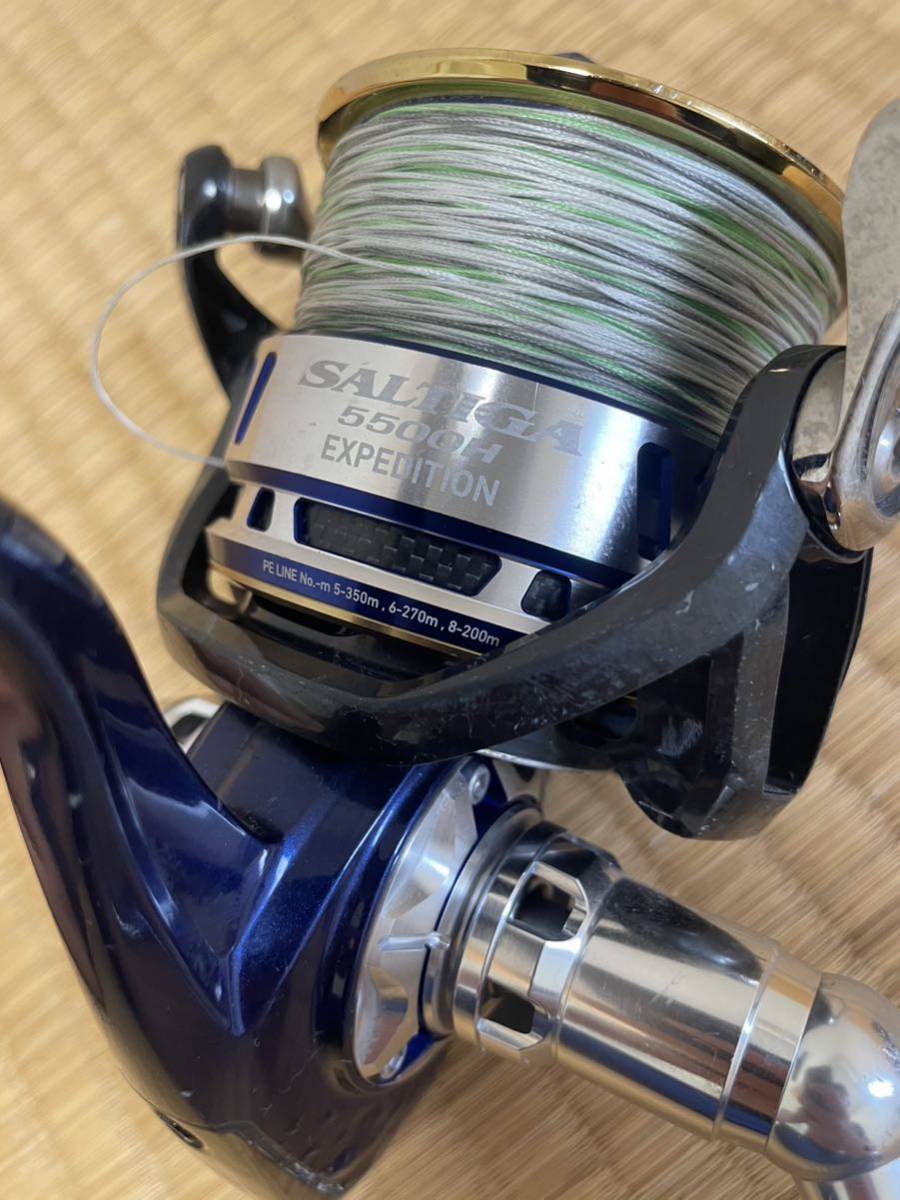 DAIWA SALTIGA EXPEDITION FISHING REEL 5500H