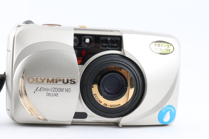 ★良品★ OLYMPUS μ ZOOM 140 ★シャッター、フラッシュOK★ #F479_画像2