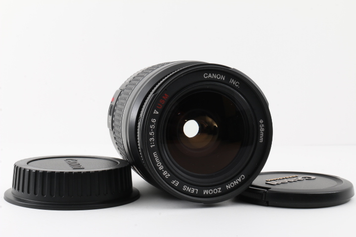 日本初の ☆良品☆ CANON EF 28-80mm F3.5-5.6 V USM #G205 キヤノン