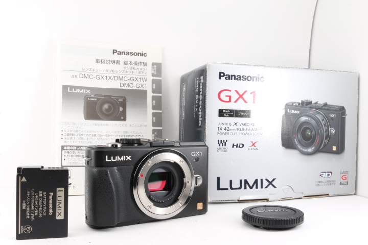 【最安値挑戦】 PANASONIC ★極上品★ DMC-GX1 #G417 ボディ★元箱付き★ パナソニック 【最安値挑戦】 PANASONIC ★極上品★ DMC-GX1 #G417 ボディ★元箱付き★ パナソニック