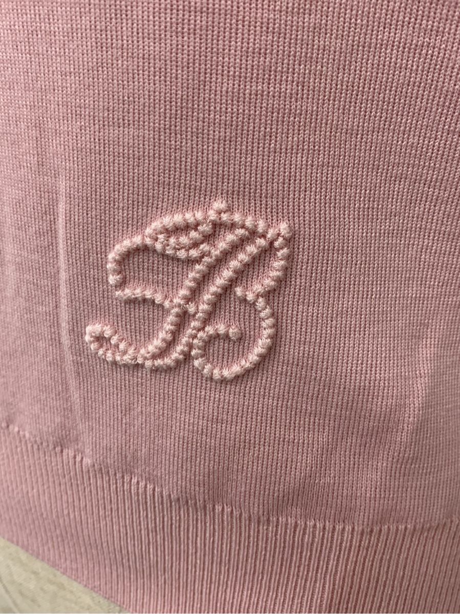 フォクシーブティック ニット セーター Knit Top(Plaisir) ワンポイント 半袖 38_画像7