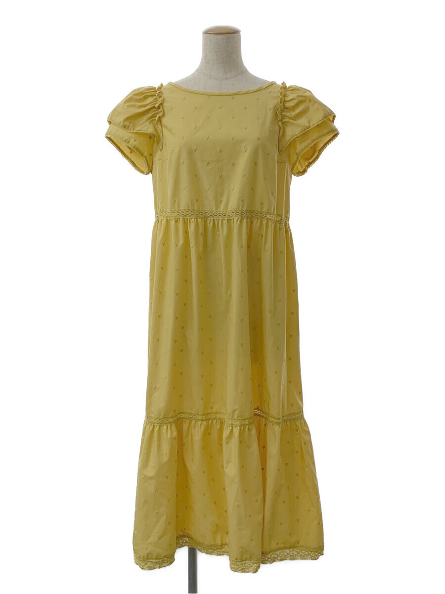 エムズグレイシー ワンピース ハート刺繍ドレス 刺繍 半袖 40