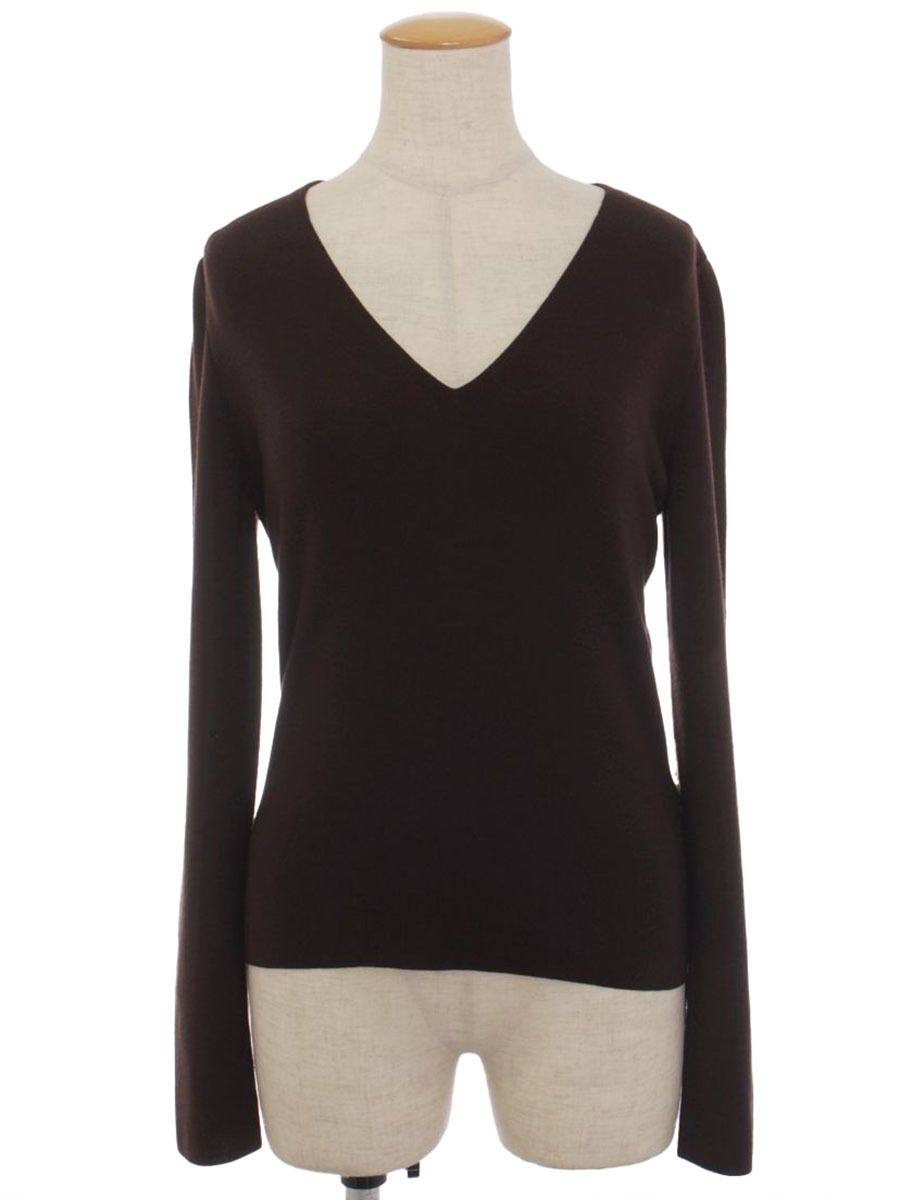 フォクシーブティック ニット セーター Dress Sweater Elegance V 長袖 38