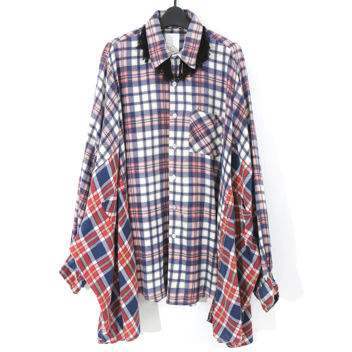 新入荷 GILET DOUBLE FLANNEL SHIRT ダブルフランネルシャツ ジレ M