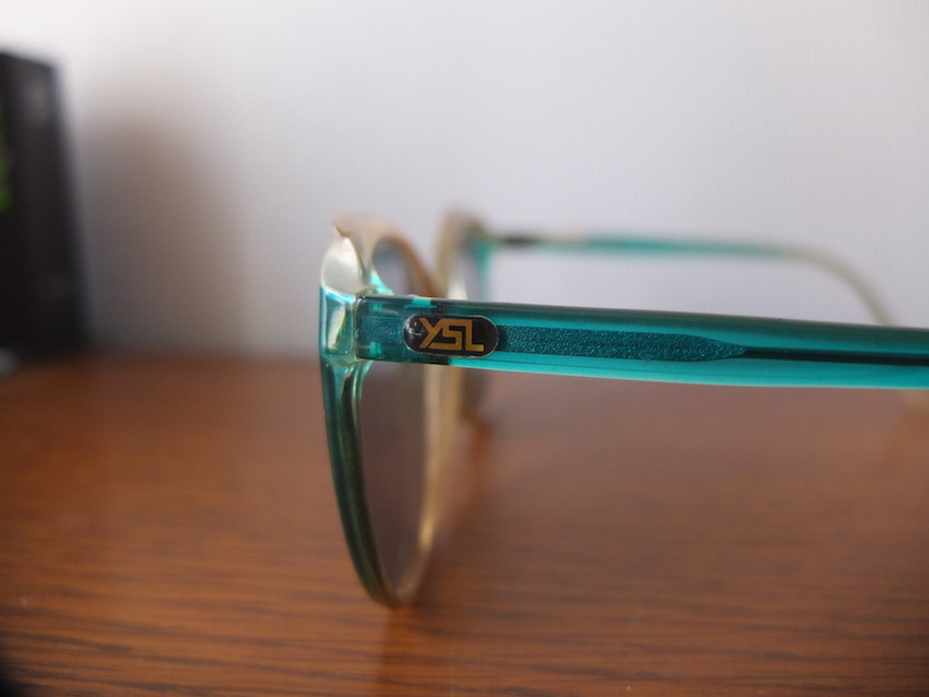 vintage YVES SAINT LAURENT YSL sun glasses イヴサンローラン サングラス ビンテージ レトロ オールド 眼鏡_画像5