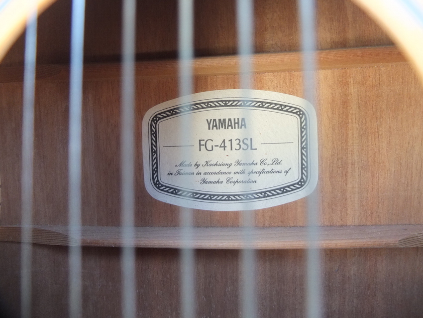 YAMAHA FG-413SL 左利き用 アコースティックギター ヤマハ レフティー