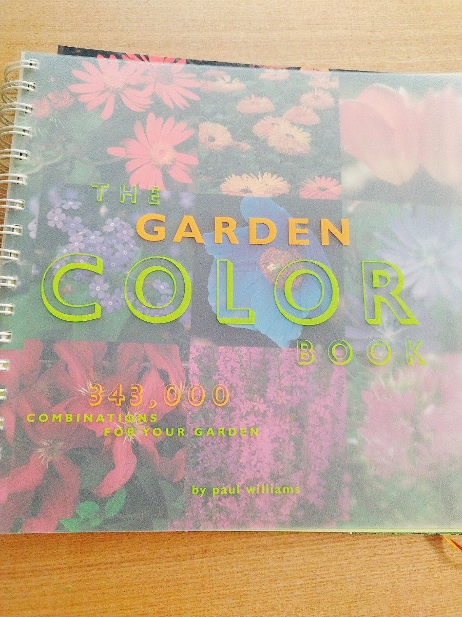 GARDENCOLOR　花の本　ガーデニング　イングリッシュガーデン　色彩　庭造り　参考本　フラワーアート　ボーダーガーデン