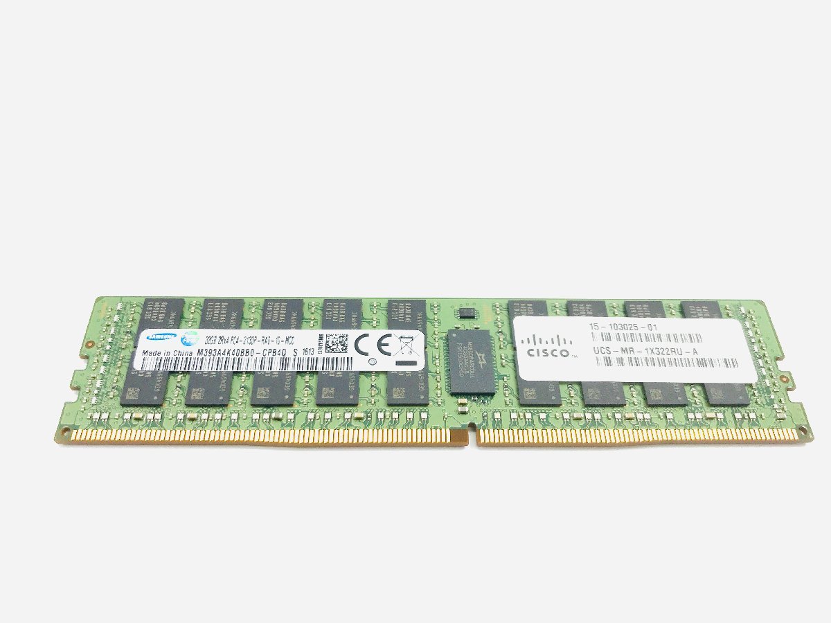 中古良品 32GB 2Rx4 PC4-2133P-RA0-10-MC0 Cisco サーバー用メモリ