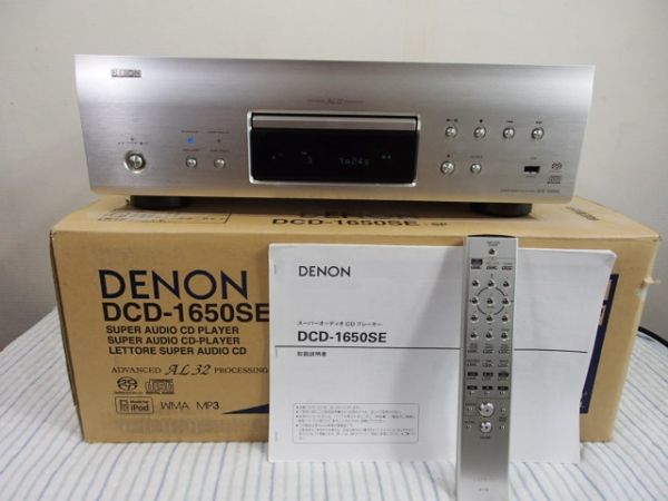 * DENON DCD-1650SE Denon SACD/CD player beautiful goods USED