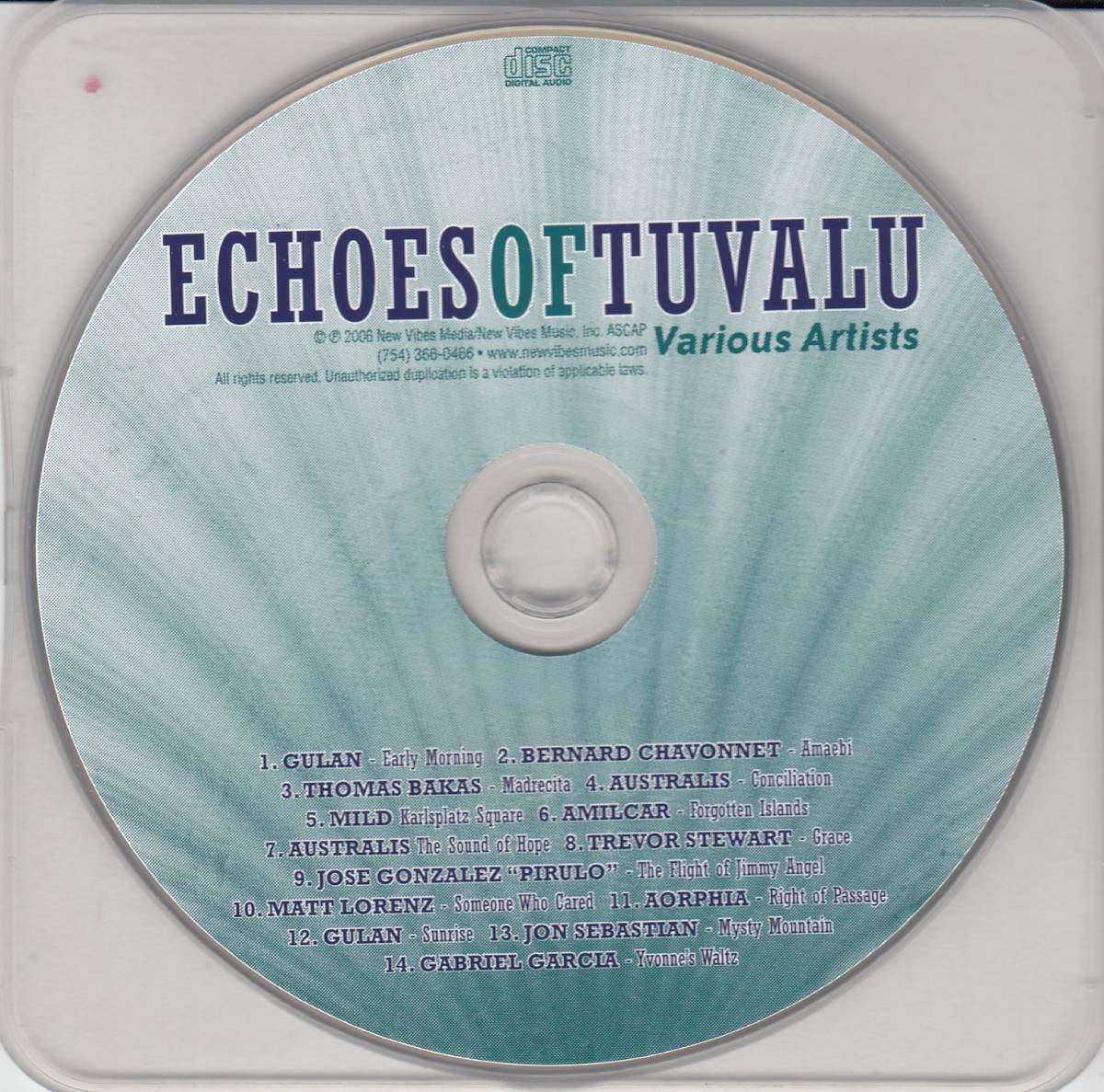 輸 Various Echoes of Tuvalu◆規格番号■NVM-2006◆送料無料■即決●交渉有_画像3