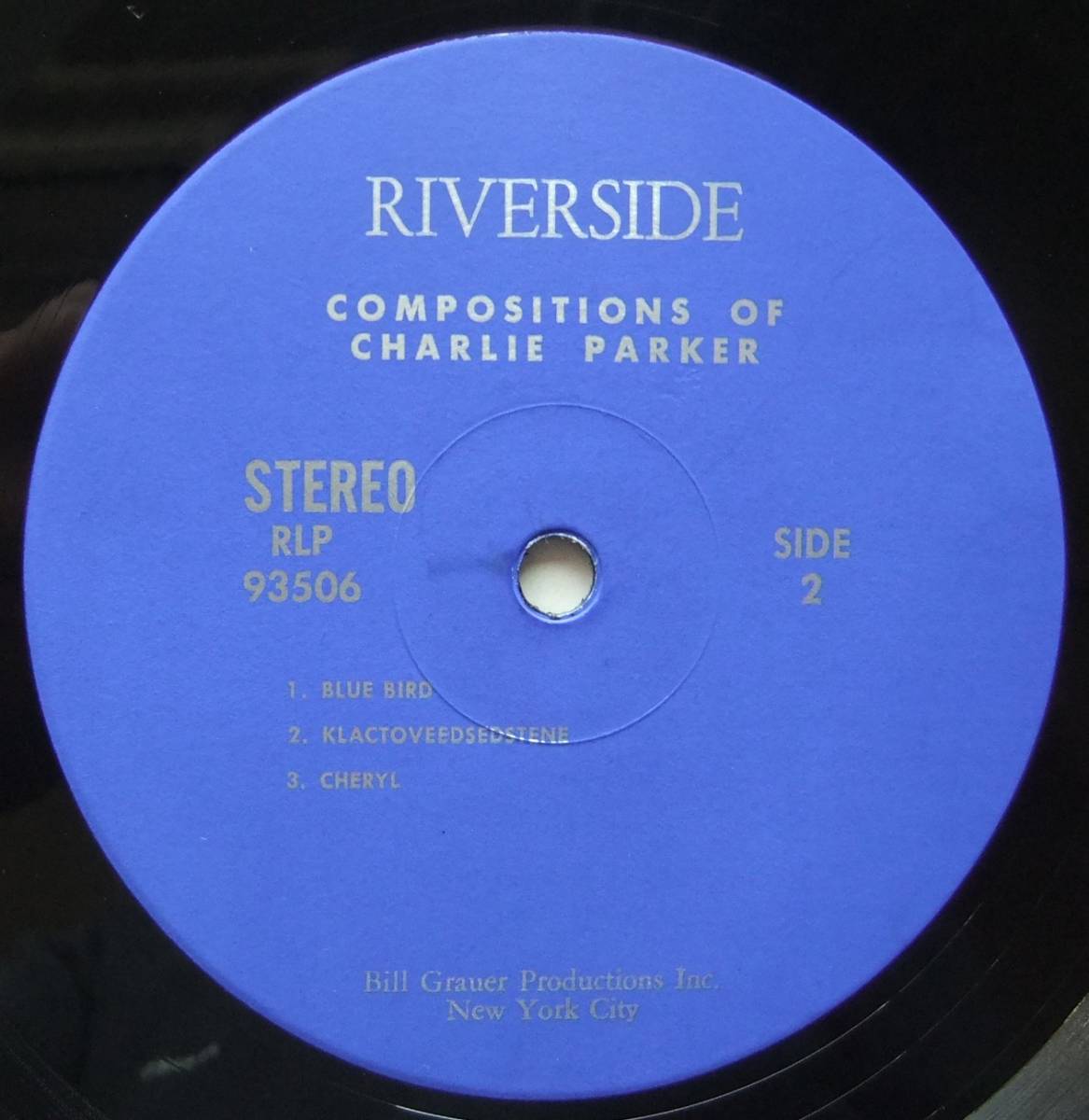 ◆ The Compositions of CHARLIE PARKER ◆ Riverside RLP 93506 (BGP) ◆ W_画像4