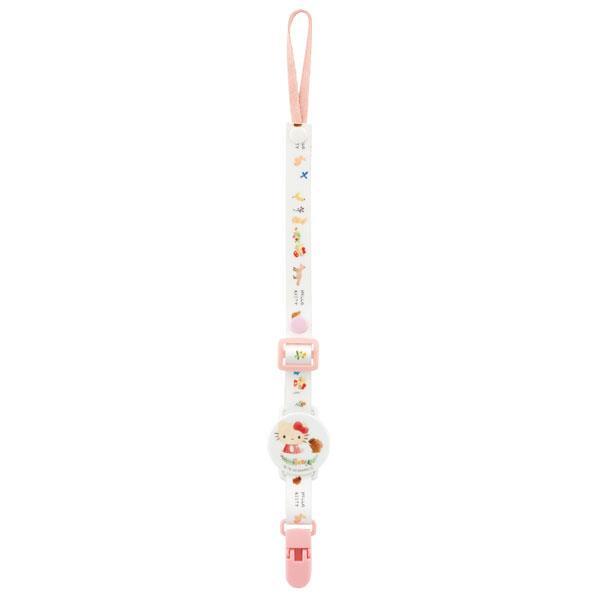  pacifier clip Hello Kitty forest friendsske-ta-