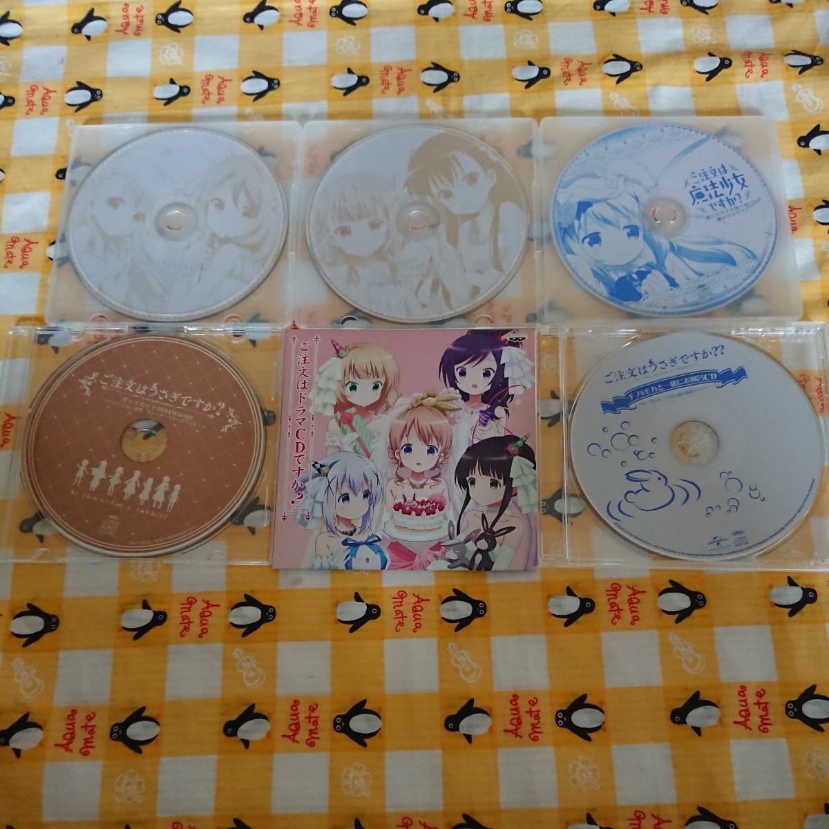 ご注文はうさぎですか?? ドラマCD セット チノ＆モカと一緒にお風呂CD 一緒におやすみ添い寝CD 魔法少女チノ リゼ&シャロ チノ、青山 _画像1