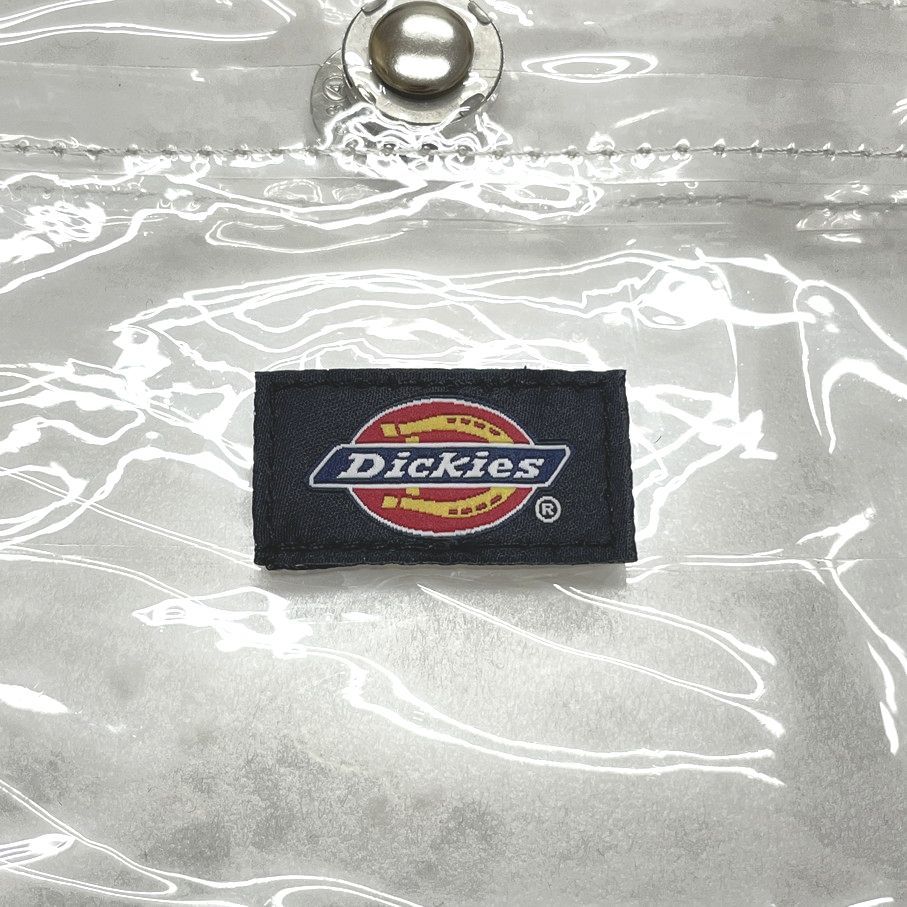 未使用品 Dickies クリアトートバッグ ロゴ アウトドア プールビーチ キャンプ タグ スケルトン メンズレディース カジュアル ディッキーズ_画像8