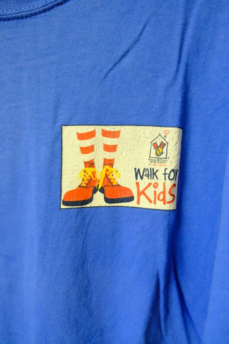 US古着 企業ロゴ 希少 マクドナルドTシャツ