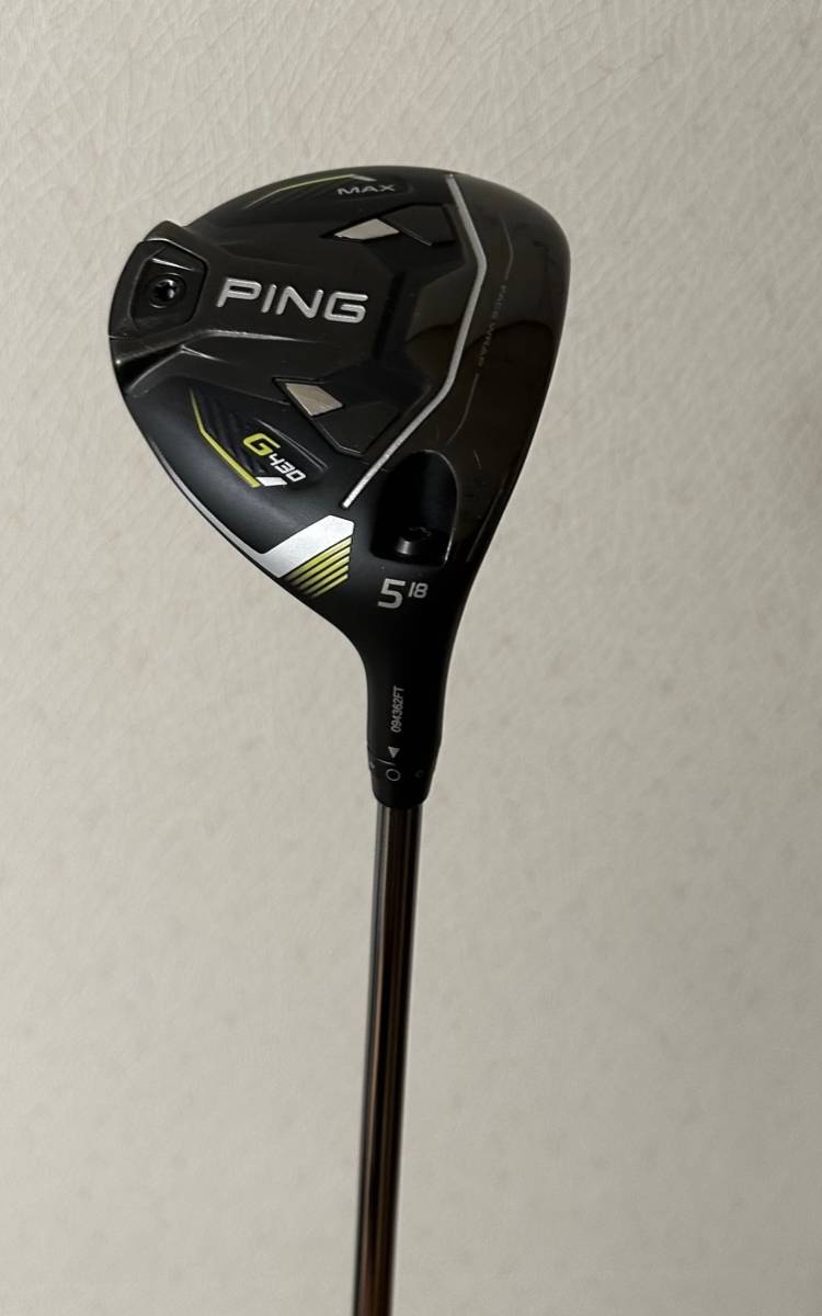 PING G430 MAX 5Wフェアウェイウッド 18度 ヘッドカバー付 PING TOUR