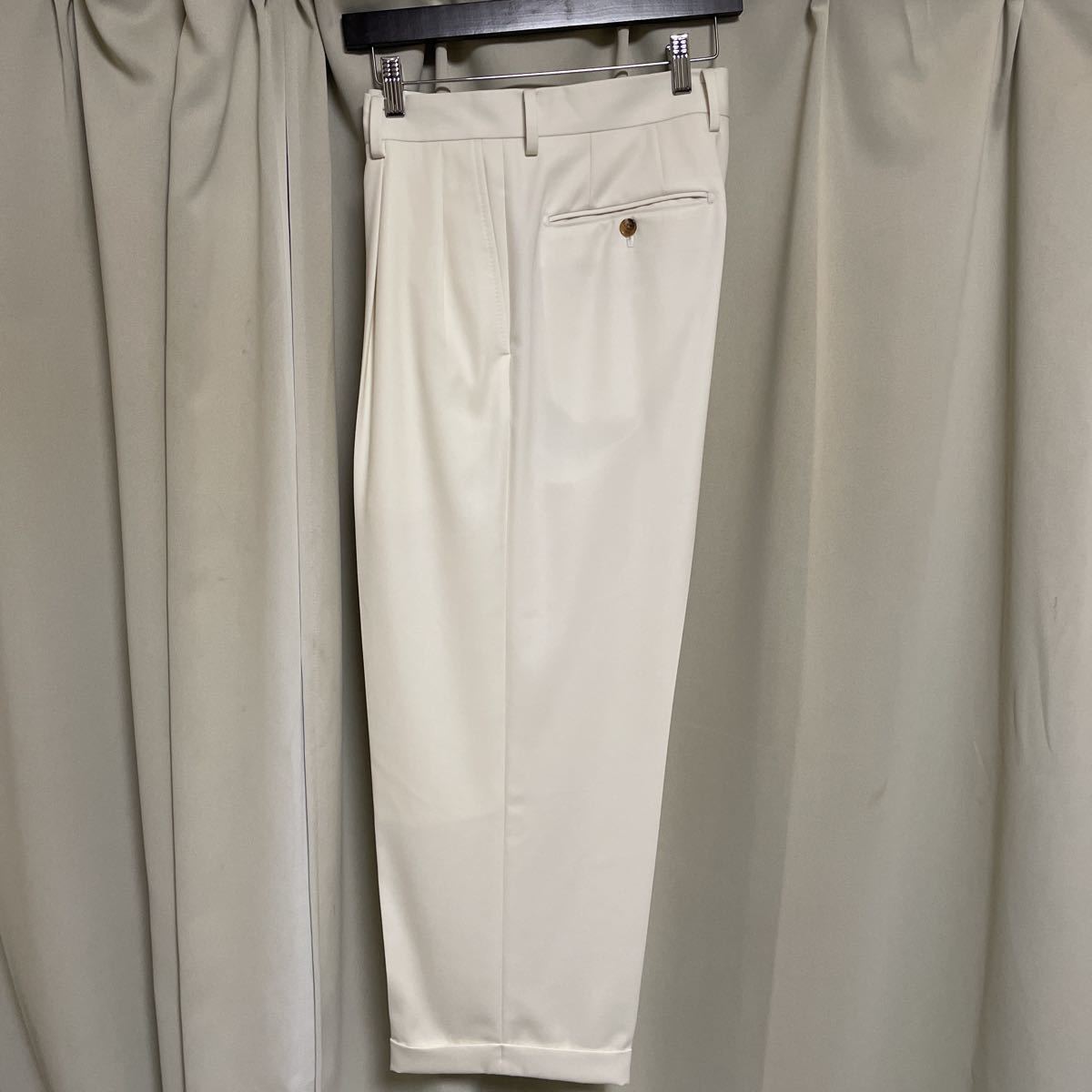 WACKO MARIA DOUBLE PLEATED TROUSERS DORMEUIL ss の商品詳細