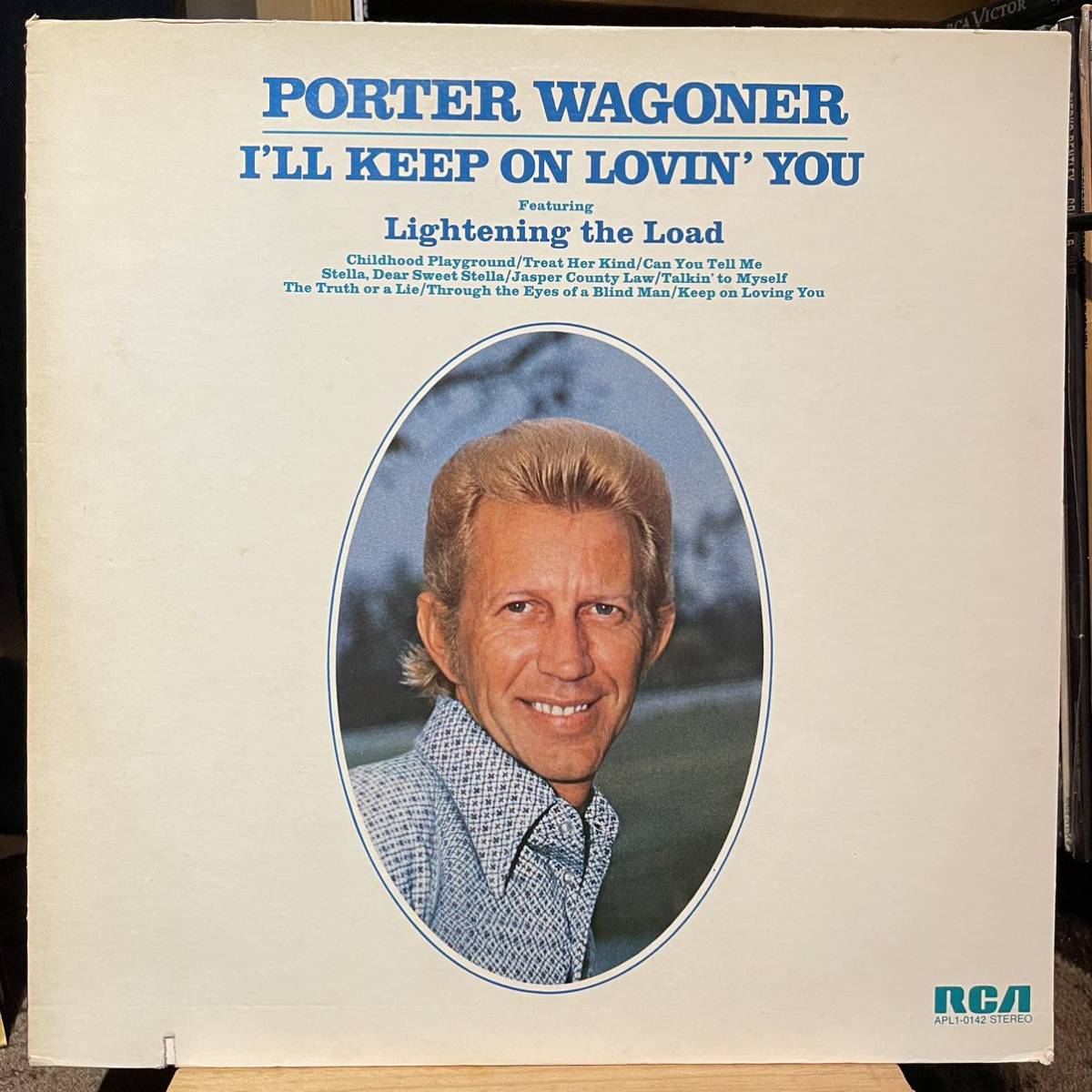 【US盤Org.】Porter Wagoner I'll Keep On Lovin' You (1973) RCA Victor APL1-0142_画像1