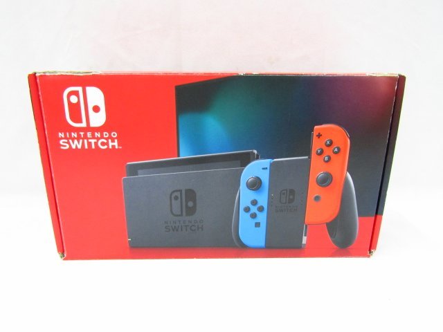 Nintendo Switch 本体(バッテリー拡張モデル) Joy-Con(L)ネオンブルー