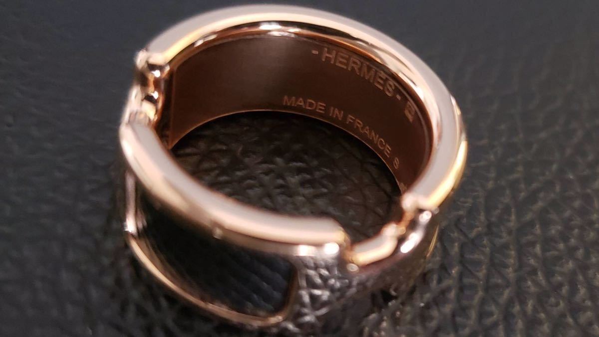 未使用新品】HERMES エルメス《オランプ》リング PM Sサイズ 未使用新品】HERMES エルメス《オランプ》リング PM Sサイズ